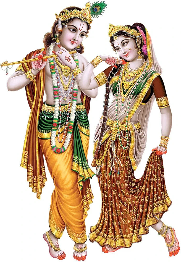 Rangoli White Glossy Vinyl Wall Sticker Premium Self-Adhesive Waterproof Decorative Wall Decal for Bedroom, Living Room, Office & Home Decoration Easy to Apply. Parent-7, Design-5