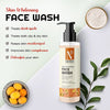 NutriGlow Advanced Organics Skin Whitening Face Wash - 100 ml