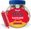 Drools All Life Stages Dog Treats Sausage Real Chicken | 10 Pieces Jar 550 Gms Pack