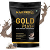 Nakpro Gold Plus+ Whey Protein Concentrate Cookies & Cream Flavour - 100 gms