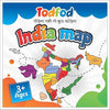 TodFod Wooden India Map States Jigsaw Puzzles Geography for Kids & Children Learning