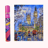 Tulip N Turtle Da Vinci Premier Series Big Ben Tube Packing 36 Colours Diy Acrylic Painting by Numbers Kit on Canvas