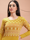 Vishudh Ethnic Motifs Printed Straight Kurta