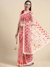 Kasee Floral Embroidered Net Saree