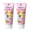 Health Best Kidbest Facewash for 3-13 Years Kids Pack of 2 - Each 100ml