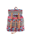 Astrid Canvas Girls Backpack Medium Size Colour: Multicolour