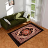 Kuber Industries Carpet Velvet Carpet-Rug for Home Decor Carpet Rug for Bedroom Dark Brown