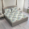 Layers Argos Bedsheet Set for All Seasons Lightweight 225 CVC King Size Multicolor Flower