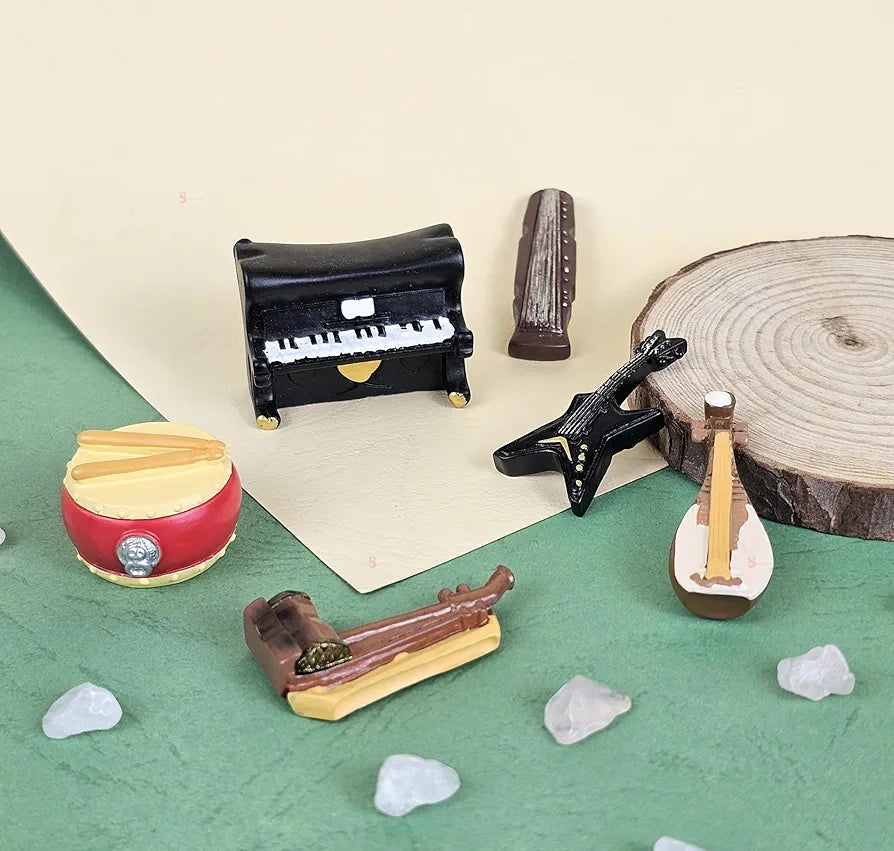 SATYAM KRAFT 1 Set Resin Miniature Showpiece | Raksha Bandhan Gift for Him/Her | Home Decor, Office Desk, Shelf, Bedroom Decoration, Living Room Figurines & Tabletop Items 