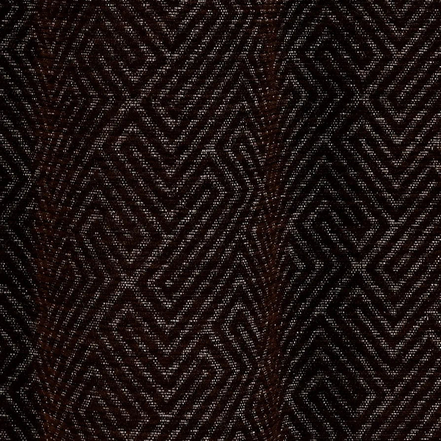 Saral Home Pacman Chenille Blackout Long Door Curtains 1pc, Brown. 4X9 Ft