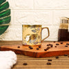 Femora Bone China Gold Tea Cup | Goldcrest Gold | 180 Ml