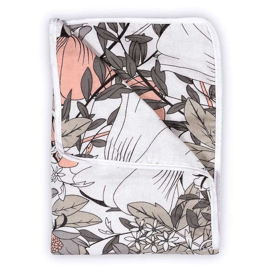 Divine Casa Floret 100% Cotton Single Kids Dohar | 120 GSM | Soft & Lightweight Throw Blanket | Cozy & Breathable Bedding | All-Season Comfort | 140 x 100 CM, Griffin