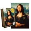 91knots Mona Lisa by Leonardo Da Vinci-wooden Jigsaw Puzzle (140 Pieces) for Adults and Kids | Brain Booster Games & Toys