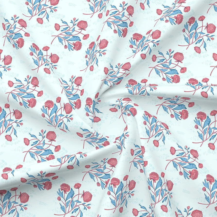 Layers Marigold 100% Cotton Bedsheet Set for All Seasons - Lightweight, Moisture Absorbent, Machine Washable & Easy to Care - Gift for Housewarming & More - 144 TC - King Size 