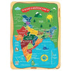 Webby Kid India Map in Malayalam Wooden Jigsaw Puzzle 40Pcs