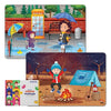 The Puzzl Co - Set of 2 Seasons Jigsaw Puzzles Educational Toy for Kids, for Boys & Girls