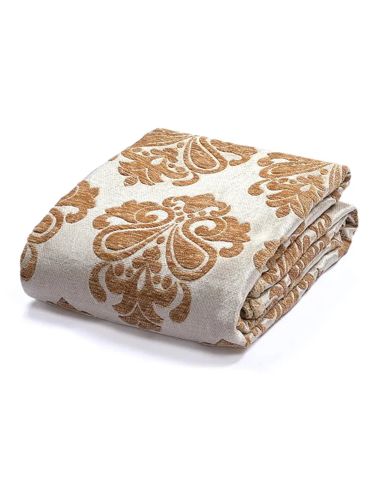 SARAL HOME EASY LIVING Saral Home Chenille 2 Seater Sofa Cover Throw .