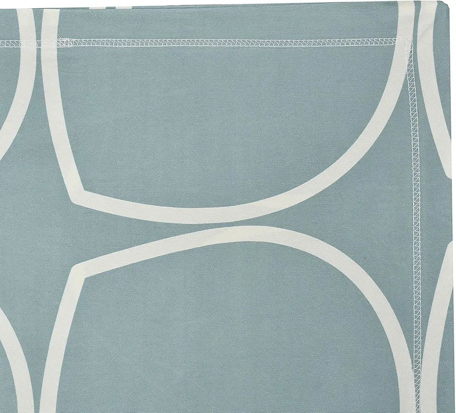 THE HOME STYLE Supersoft Cotton Feel Glace Cotton King Size Printed Flat Double Bedsheet wih 2 Pillow Cover II 400 TC, 90