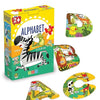 The Book Tree ABC Learning Puzzle 52 Piece Educational Alphabet Jigsaw Set Colorful Animal