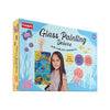 Funskool Handycrafts Glass Painting Deluxe Arts and Crafts Kit Create a Colourful Wall Hanging