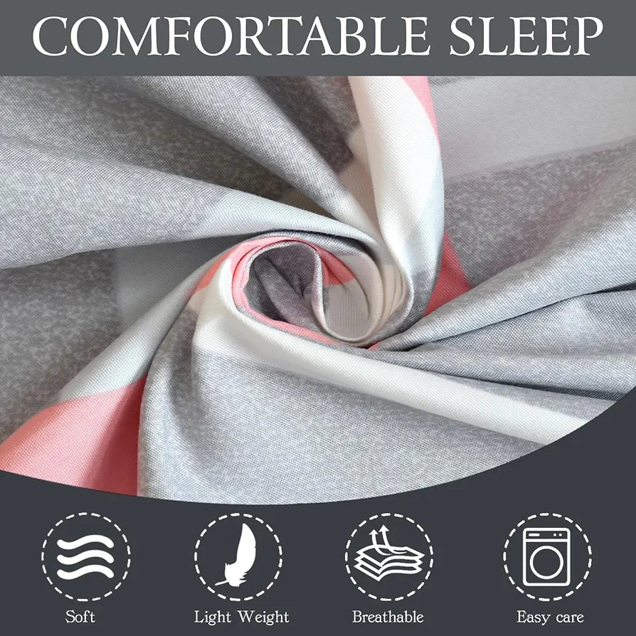 FRESH FROM LOOM Wrinkle Free Hypo-Allergenic Microfiber King Bedsheet for Double Bed | Floral Design Bed Spread with 2 Pillow Covers , 144 TC