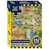 Webby Construction Site Illustration Jigsaw Puzzle 252 Pieces Kid Multicolor