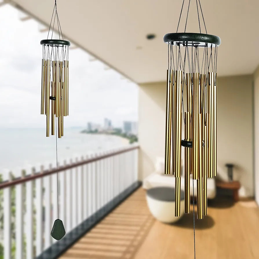 ZAICUS Wind Chimes for Home Balcony - Hanging Bells for Home Decoration - Positive Energy Items– Wind Chimes Feng Shui 