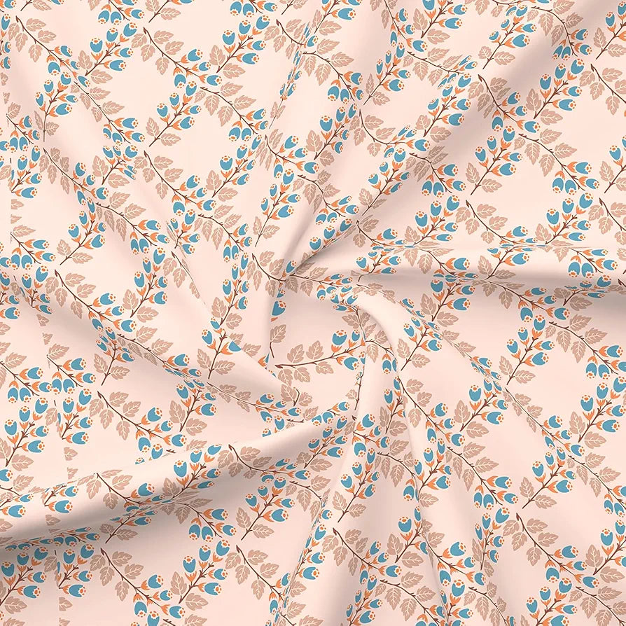 Layers Marigold 100% Cotton Bedsheet Set for All Seasons - Lightweight, Moisture Absorbent, Machine Washable & Easy to Care - Gift for Housewarming & More - 144 TC - King Size 