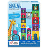 Chalk and Chuckles Critter Heights Board Game, Age 4-8 Years | Memory & Strategy Brain Games for Kids | Educational Toy