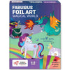 Chalk and Chuckles Art and Craft Kit | Fabulous Foil Art | Create 12 Magical World Theme Pictures