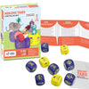 Chalk and Chuckles Rolling Tales, Story Telling Wooden Dice Cubes | Learning and Education Game