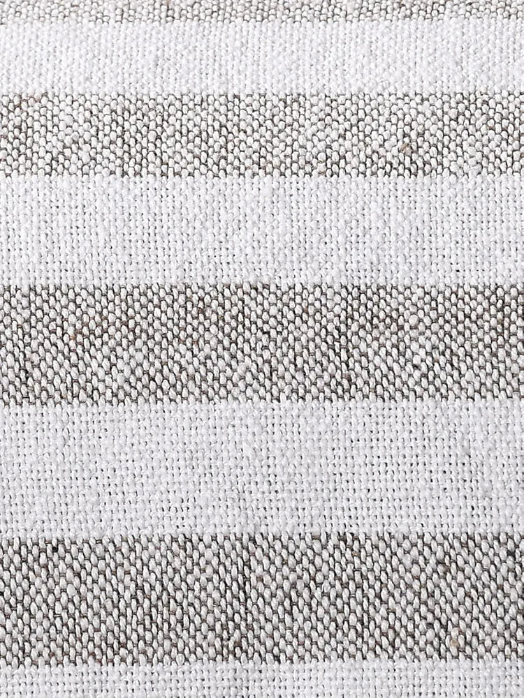 SASHAA WORLD Striped Throw Bedcover| Super Soft & Breathable | Bedcover for Living Room & Bedroom | Grey & White Throw Bedcover | 170 x 200 Cm