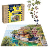 Webby Colorful Houses in Portofino Italy Wooden Jigsaw Puzzle 252 Pieces