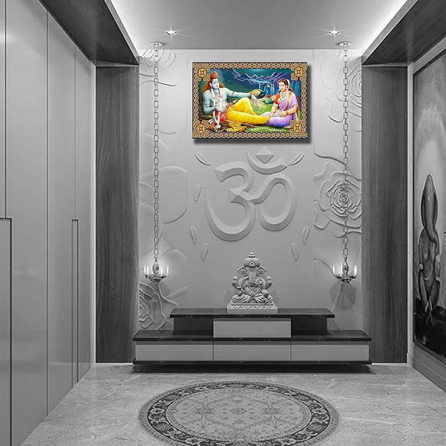 Rangoli MDF Wall Stick Decorative Panel 12x18 Wall Art for Home, Living Room, Bedroom, Office & Decoration. P-1, Design-29