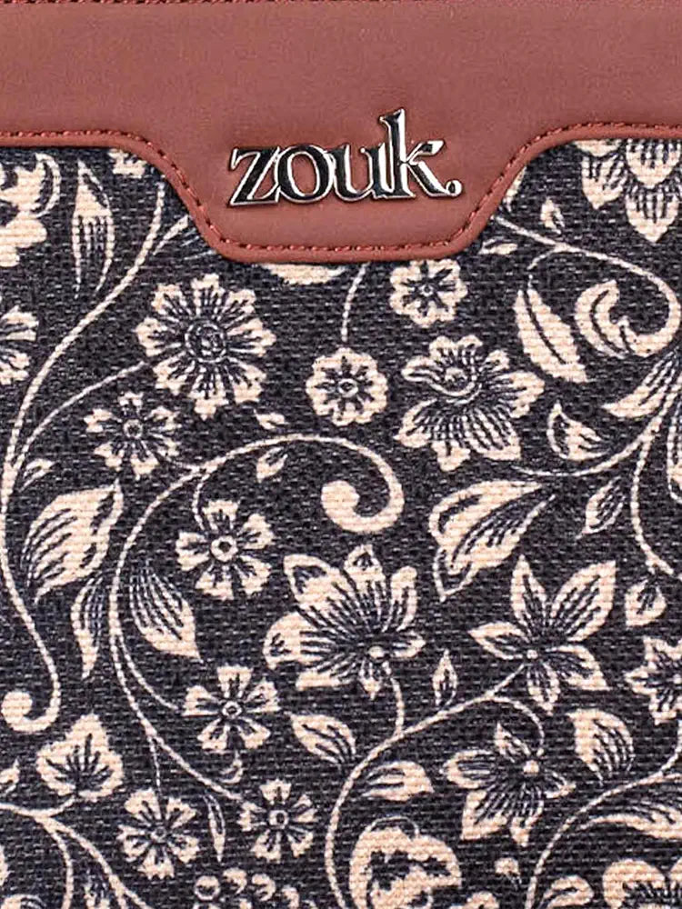 ZOUK Harmony Sling Bag | Crossbody Bags for Women | Women's Handbags | Stylish | Vegan Leather Evening Bag | Travel & Office Use | Purse and Wallet
