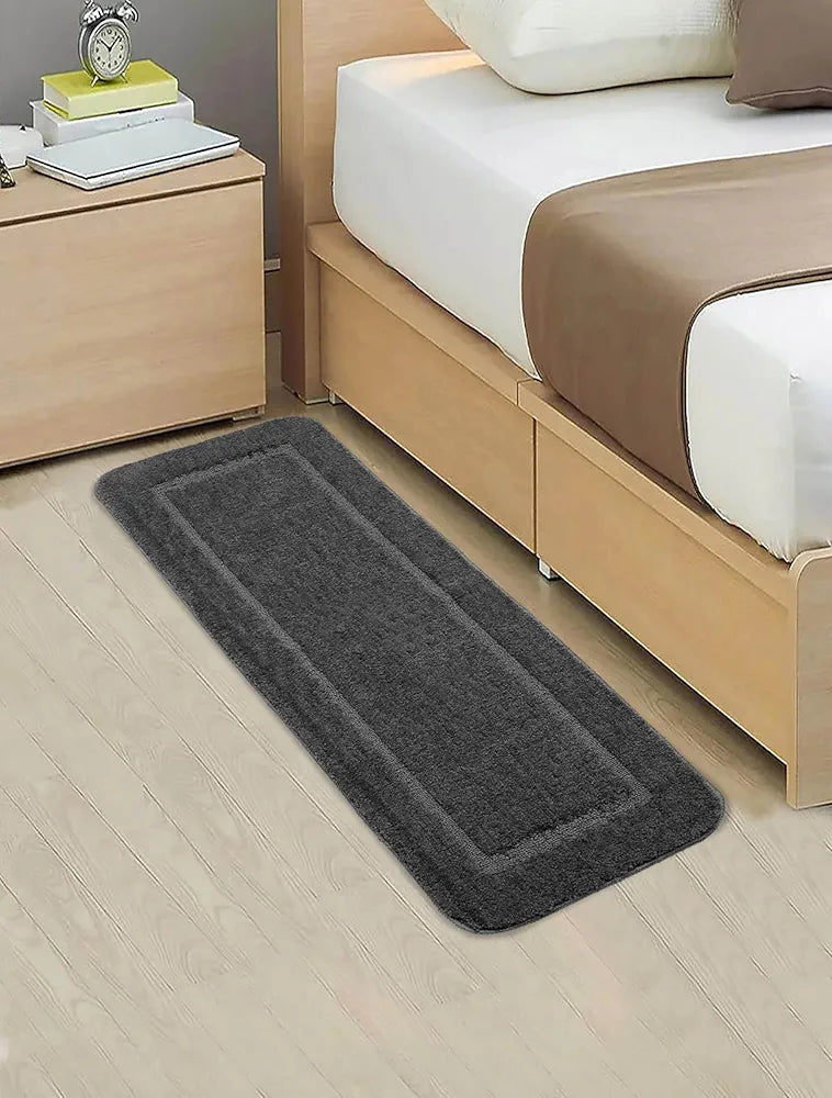 Saral Home - Good Morning Mat, Soft, Anti-Skid, Washable, Water Absorbent, Quick Drying, All time usable Bathmat/Doormat/Runner. Slip-Resistant Backing for Everyday Safety.