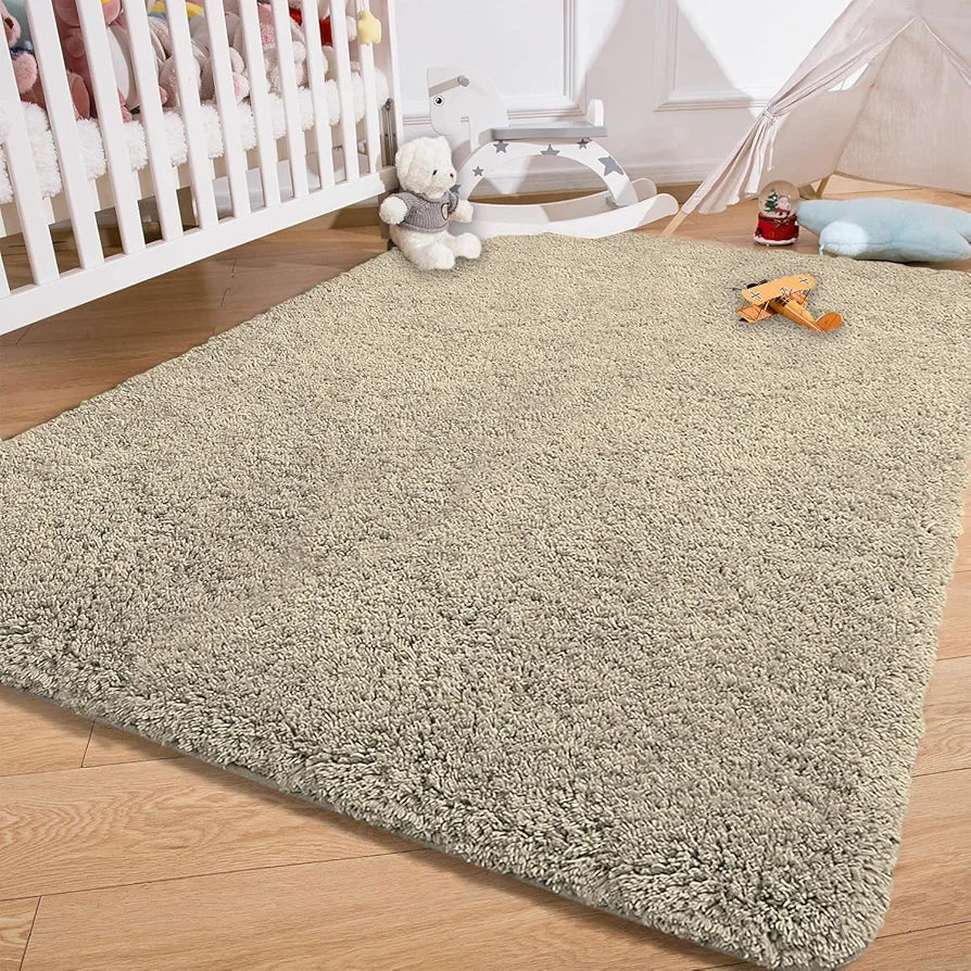 LUXE HOME INTERNATIONAL Carpet Super Soft Anti Slip Vegas Rectangular Rugs For Bedroom,Livingroom