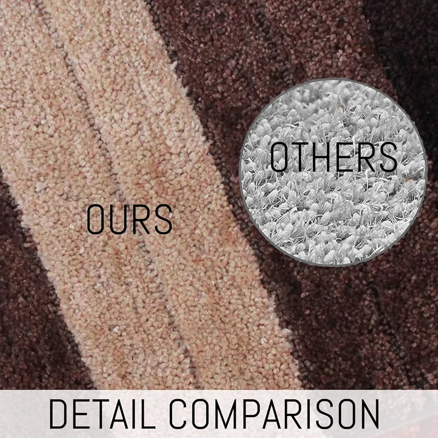 LUXE HOME INTERNATIONAL Microfiber Luxe Home Bath Mat Super Soft Anti Skid Luxury Mats Rugs for Bathroom, Bedroom , Rectangular