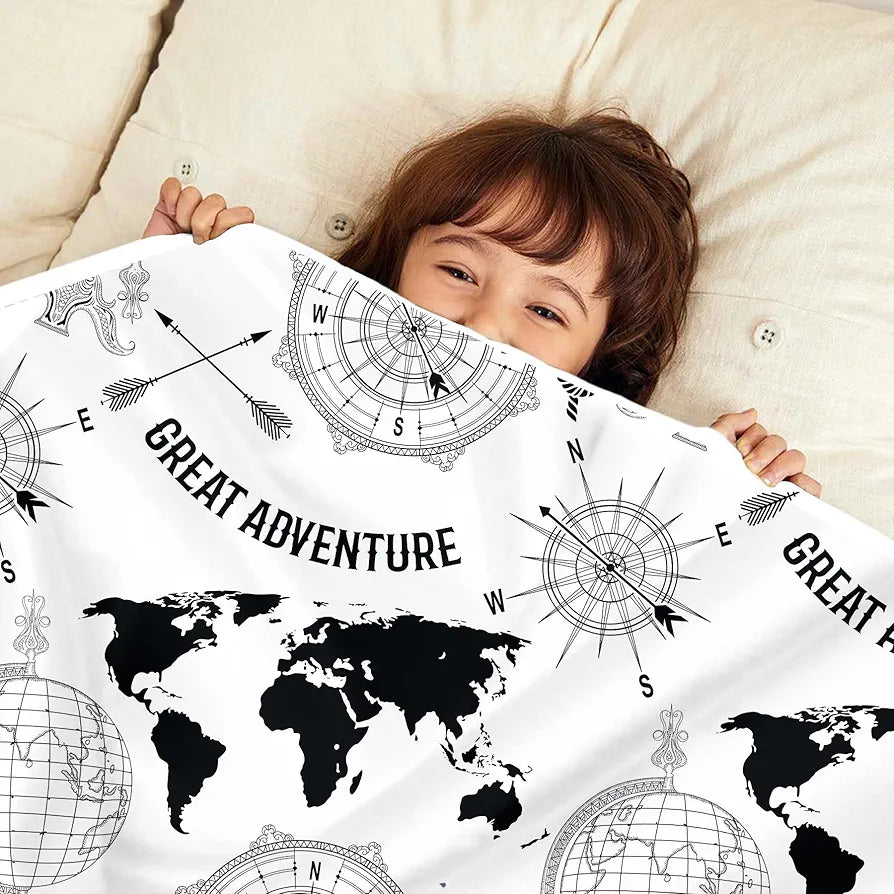 Divine Casa 120 GSM Microfiber Reversible Kids Single Bed Comforter | Ultra-Soft Toddler Blanket | Lightweight & Cozy | All-Season Bedding for Babies & Kids | 135 x 100 cm, Stonewash Grey