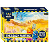 Webby Kids The Beach Painting Jigsaw Puzzle, 252 Pieces