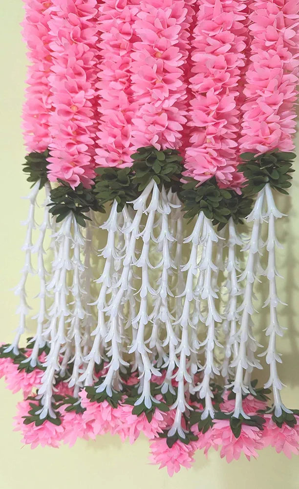 afarza Artificial Flower Garland Toran for Door Entrance Home Decoration Hanging 4Pieces 5ft 