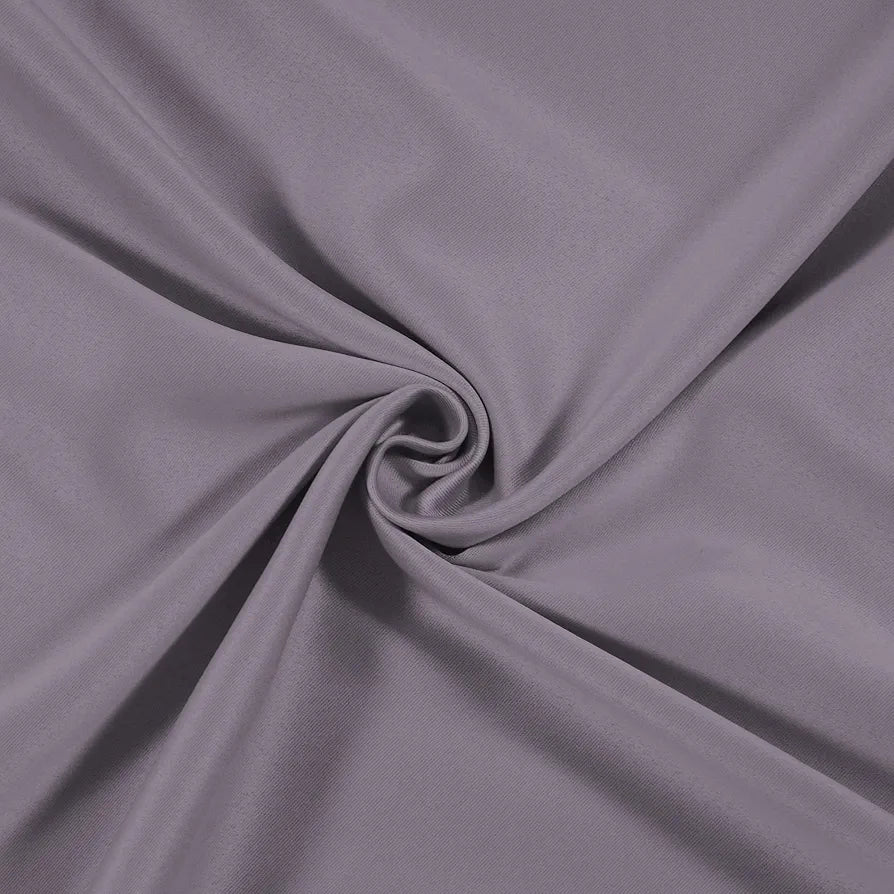 Cloth Fusion Blackout Window Curtains 5 Feet Long Set of 2, Room Darkening Blackout Curtains 5 Feet for Window with Grommet Design for Home Decor 
