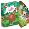 The Book Tree Jungle Animals Puzzle for Kids Aged 4 and Above Vibrant and Colourful Pictures of Animals