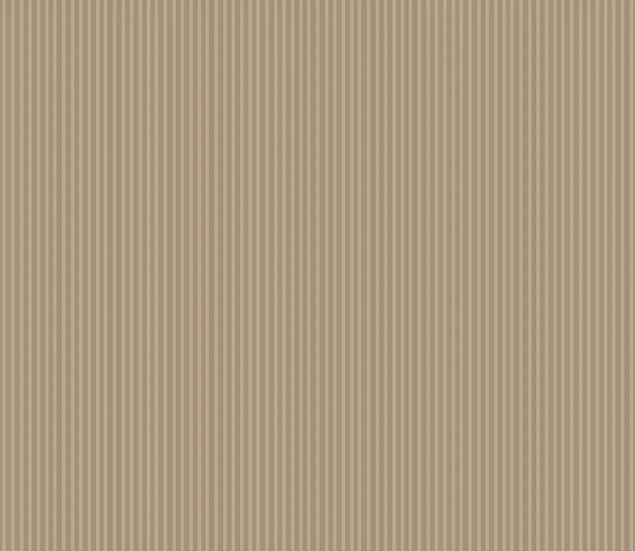 Homefab India 160 TC Stripe Glace Cotton Double BedSheet with 2 Pillow Covers -  - Beige