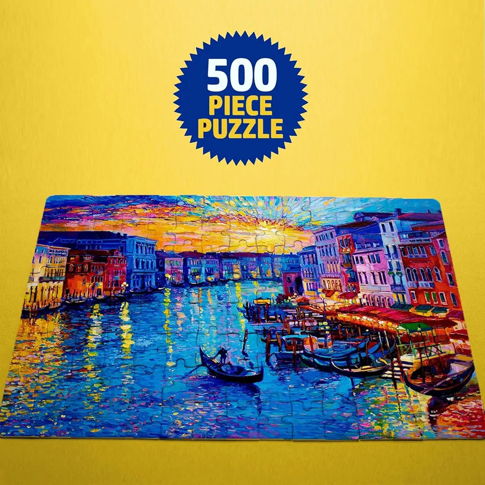Puzzle Pour Adultes Une Pyramide Dans Le Sable Néon Jigsaws 500 Pièces Puzzle Pour Adultes Une Pyramide Dans Le Sable Néon Jigsaws 500 Pièces