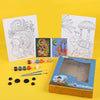 Hobby India Diy Kalamkari Art | Canvas Kit for Adult & Artist