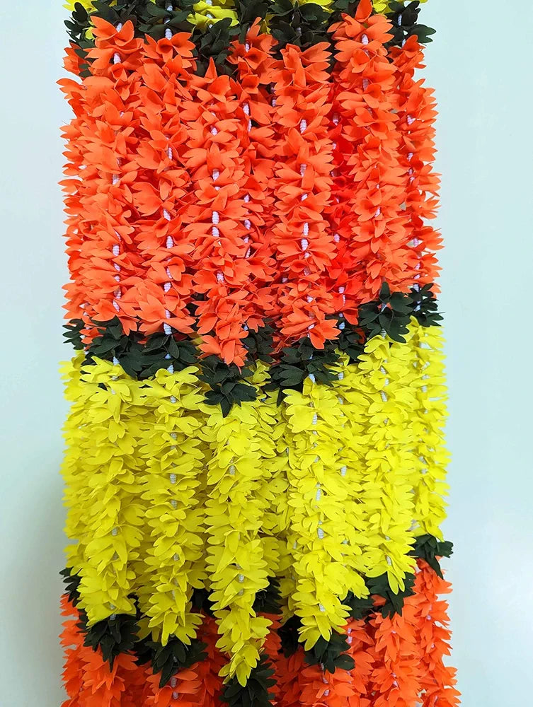 AFARZA; CHOICE GOOD FEEL GOOD Artificial Flower Garland Toran For Door Entrance Home Decoration Hanging 4Pieces 