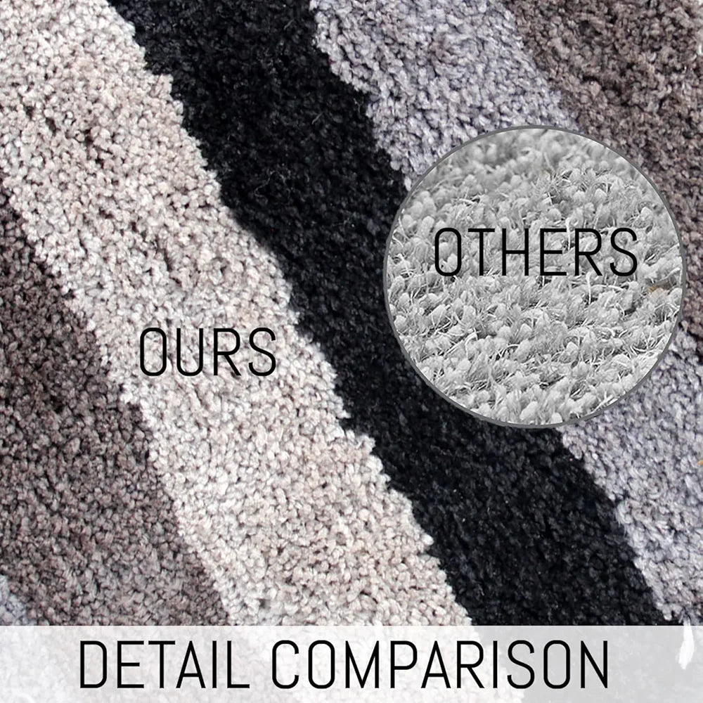 LUXE HOME INTERNATIONAL Rectangular Bathmat 2500 Gsm Microfiber Anti Skid Slip Water Absorbent Machine Washable&Quick Dry Jaricho Mats For Bathroom,Kitchen,Entrance 