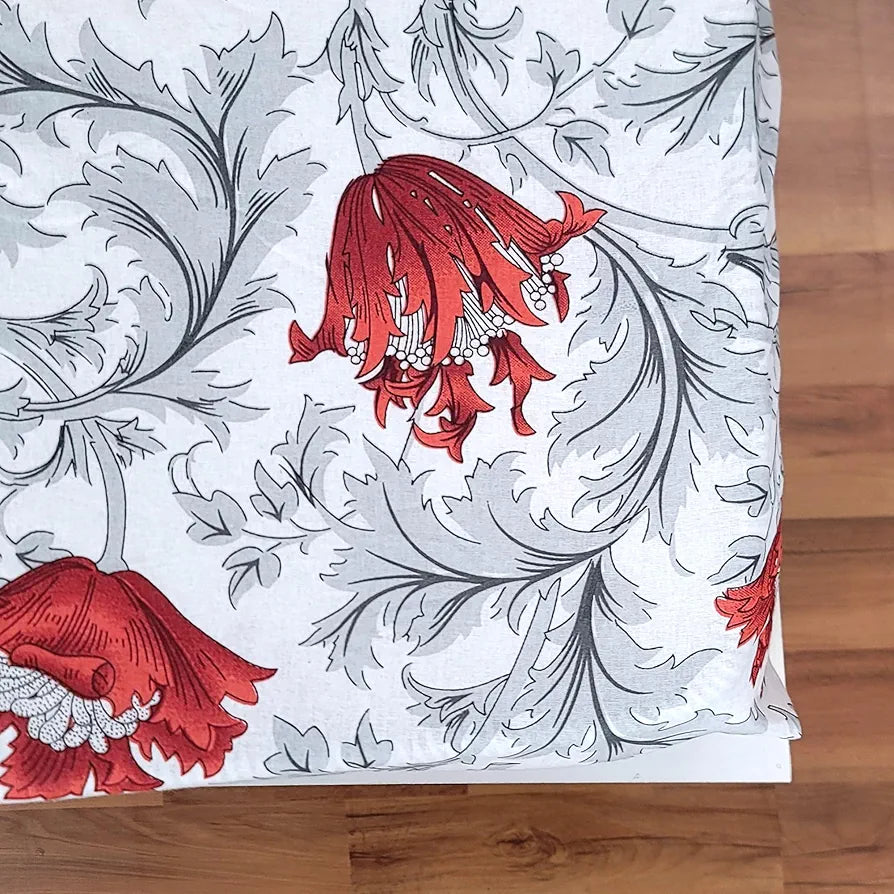 Divine Casa 144TC 100% Cotton Fitted Bedsheets Queen Size 78