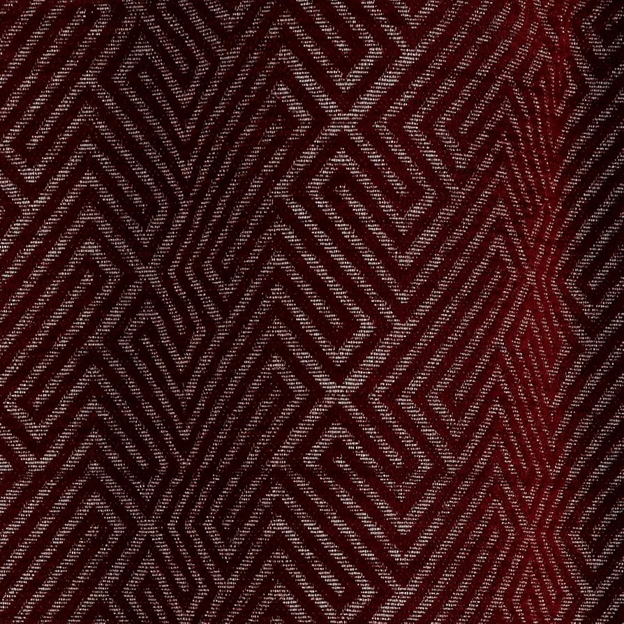Saral Home Pacman Chenille Blackout Long Door Curtains 2pc, Maroon. 4X9 Ft